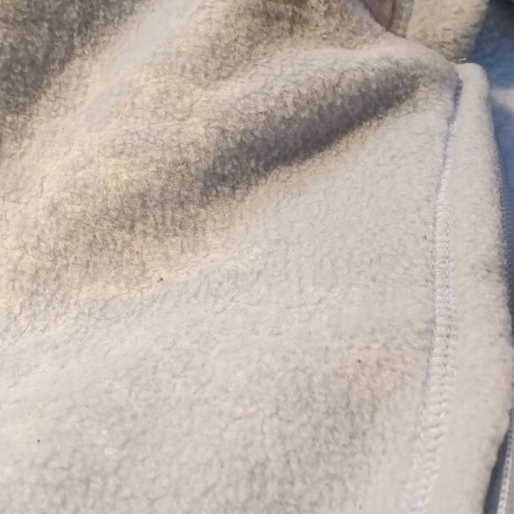 Classic Elements Baby Blue Hooded Sherpa Full Zip Jacket Sz L - Picture 4 of 4